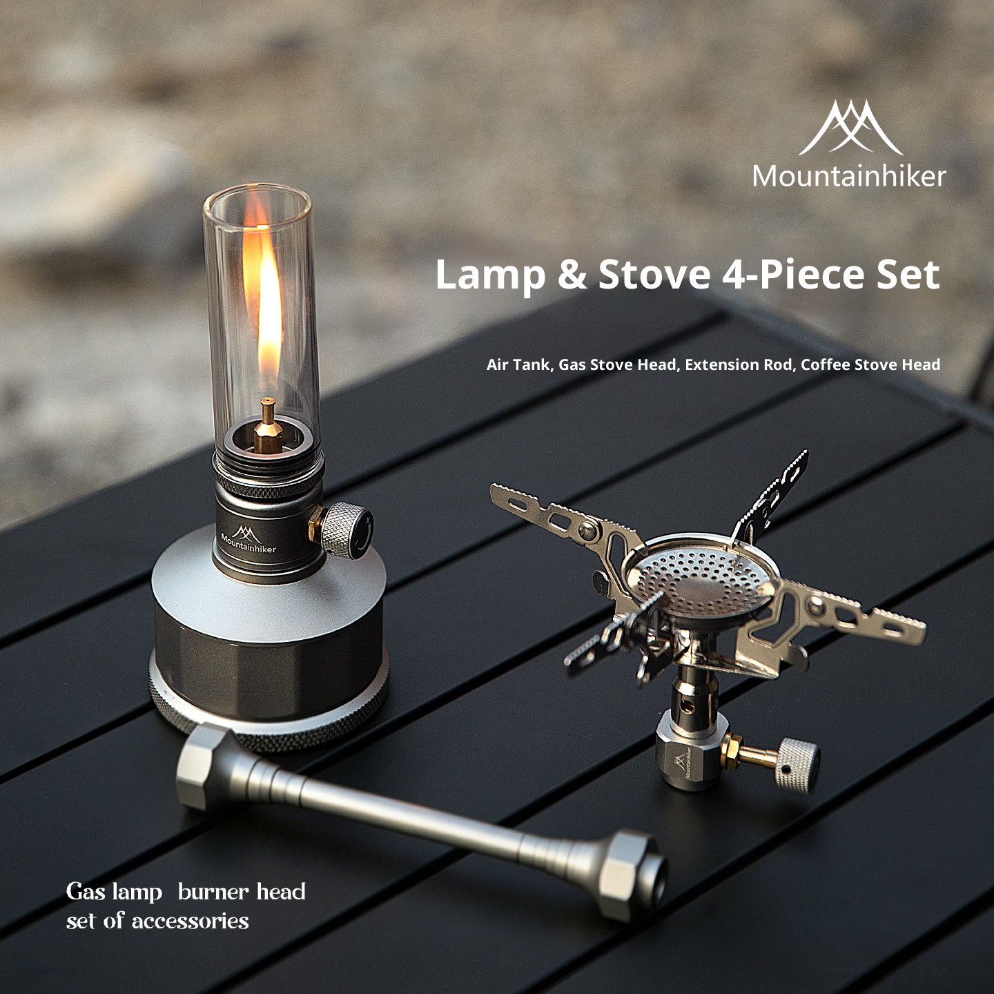 Outdoor Camping Glamping Share - Mountainhiker Camping Light Stove 4 In