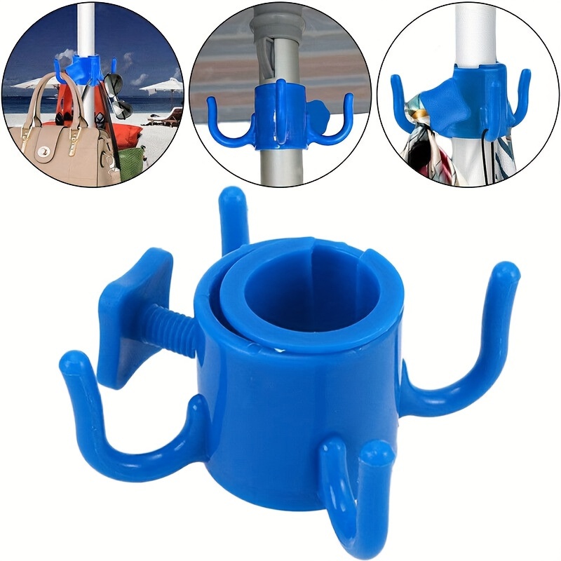 Outdoor Camping Umbrella - Adjustable 4-Claw Beach Umbrella Hook for