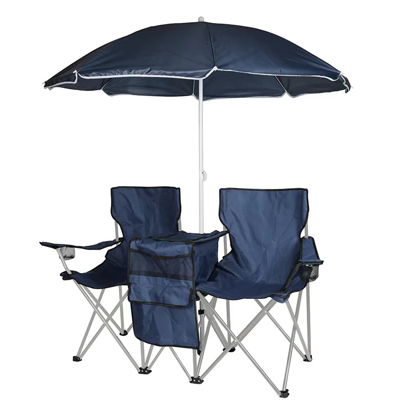 Outdoor Camping Umbrella - YTYIN Factory Outdoor Double Seat Beach