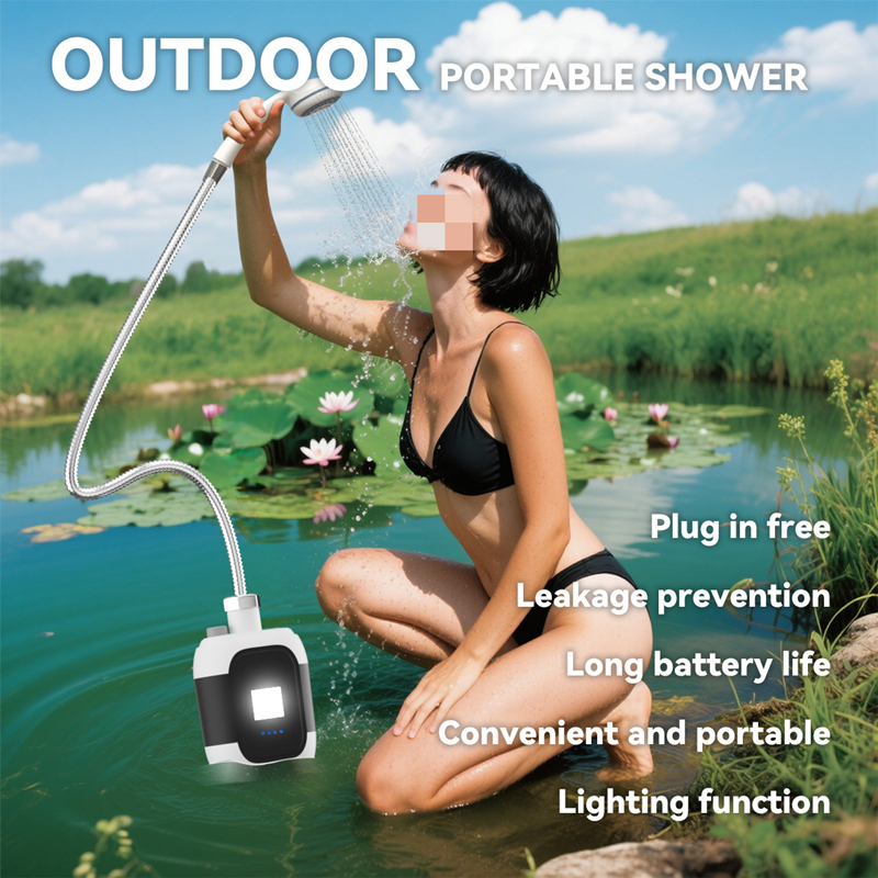 Outdoor Camping Carpet - Portable Camping Shower Outdoor with Shower