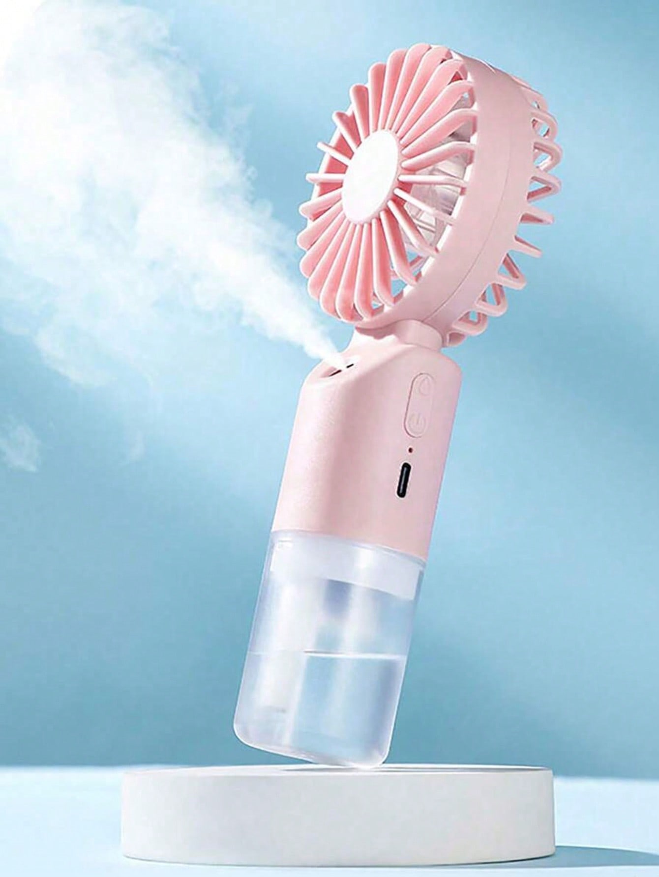Outdoor Camping Fans - Mini Handheld Mist Fan, Portable Electric