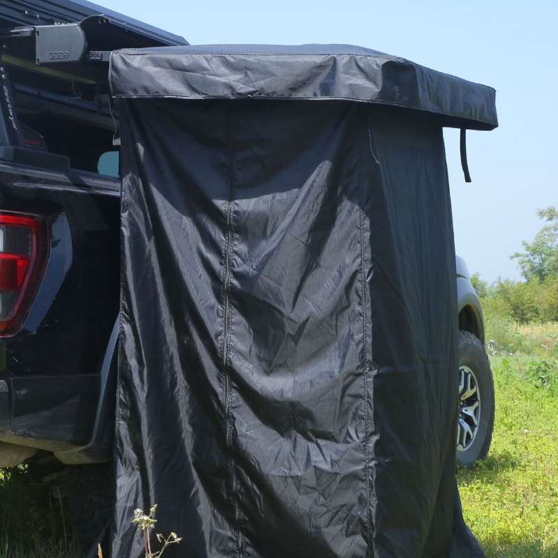 Portable Camp Toilet - CarSideShower Privacy Tent Aluminum Case Double
