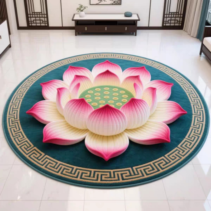 VIKAMA Chinese Style round Rug - Camping Outdoor Or Indoor recensione e prezzo