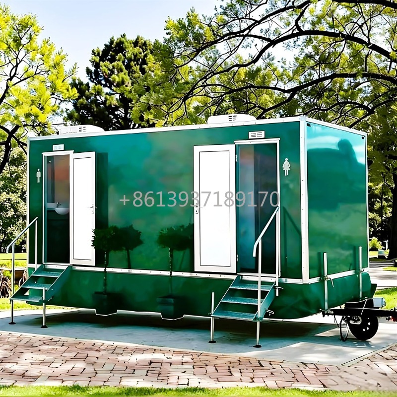 Mobile Toilet Trailer with Bas - Portable Camp Toilet recensione e prezzo