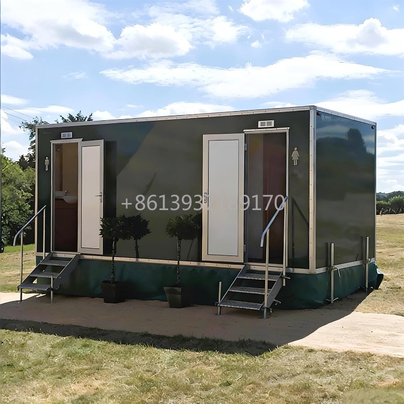 Mobile Toilet Trailer with Bas - Portable Camp Toilet recensione e prezzo