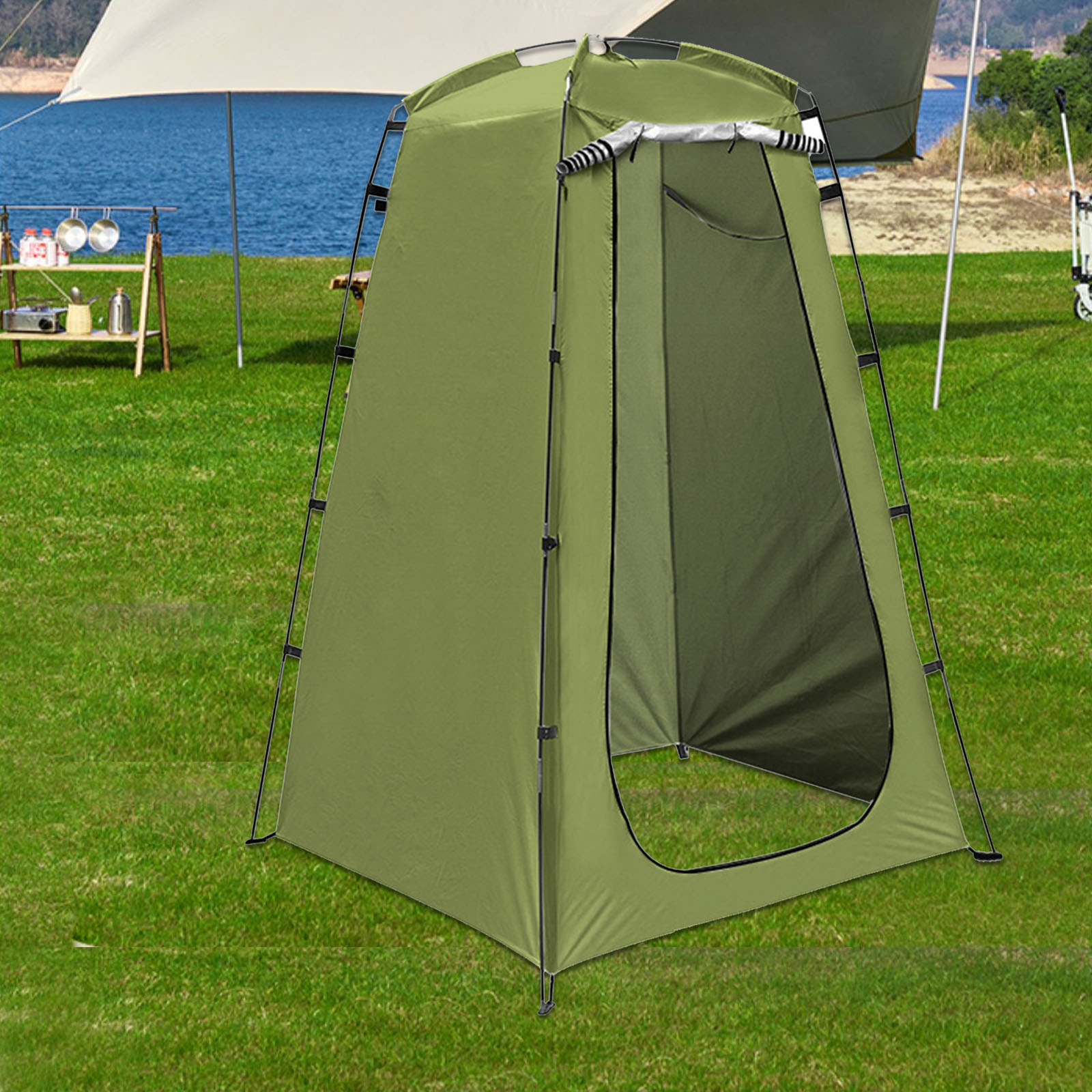 Camping Shower Tent Car Side B - Outdoor Camping Toilet Tent recensione e prezzo