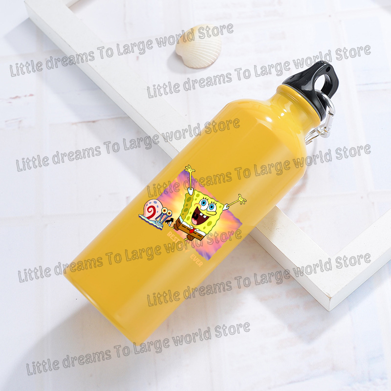 SpongeBobs Aluminum Water Bott - Outdoor Y Camping recensione e prezzo