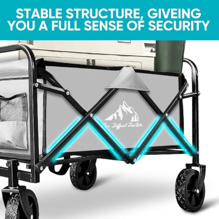 Collapsible Foldable Wagon, Be - Outdoor Camping Shop recensione e prezzo
