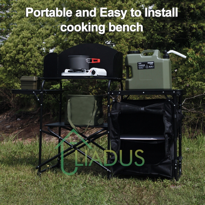 Foldable Portable Outdoor Stov - Outdoor Camping Kitchen Setup recensione e prezzo