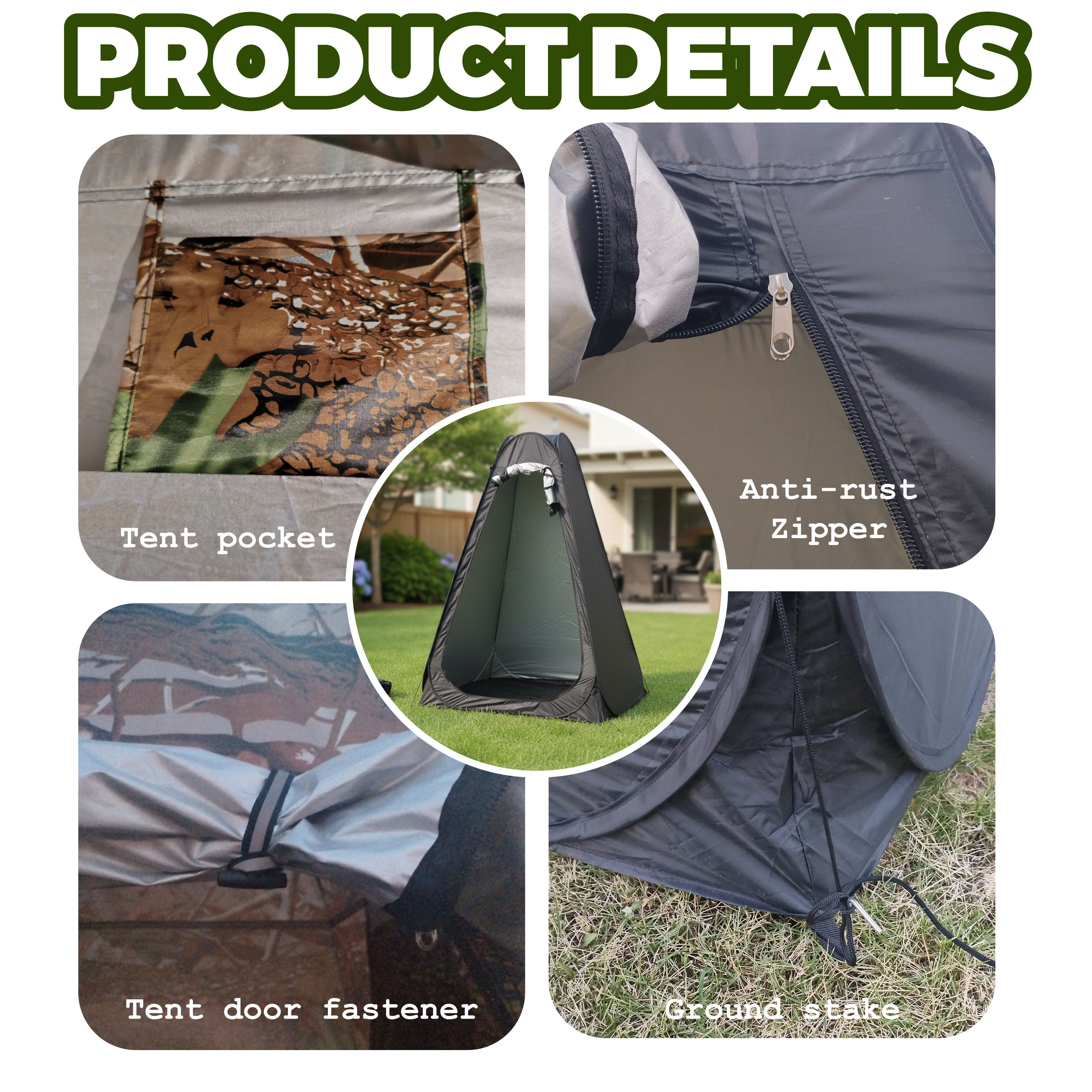 Portable Pop-Up Privacy Tent O - Outdoor Camping Toilet Tent recensione e prezzo