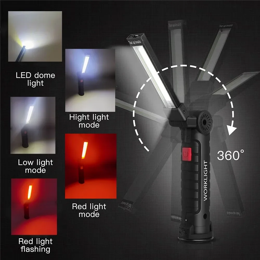 Portable COB LED Flashlight US - Camping Lantern recensione e prezzo