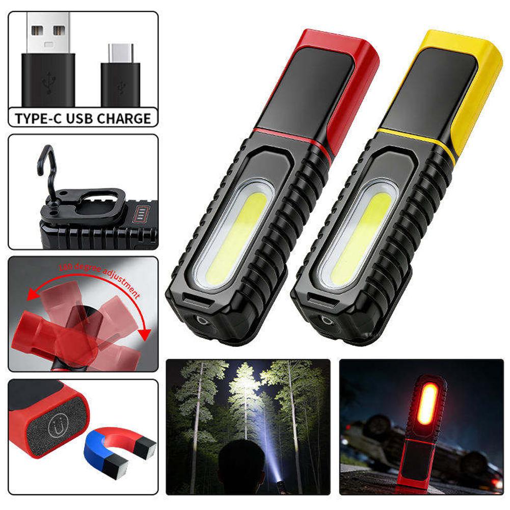 D93 COB LED Work Light Magneti - Camping Lantern recensione e prezzo
