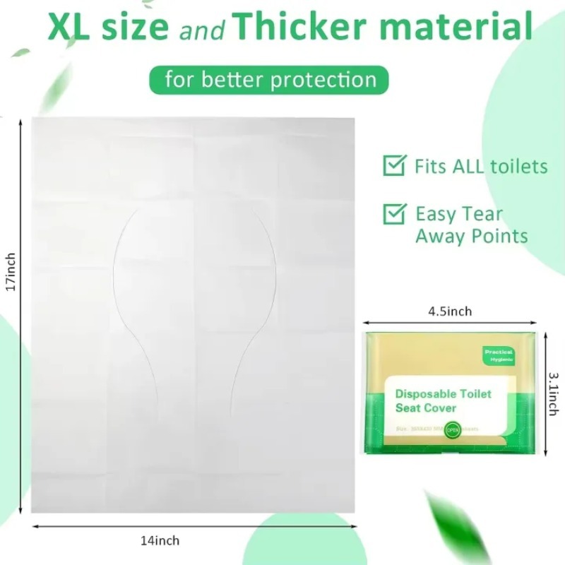 10-120PCS Disposable Toilet Se - Portable Camp Toilet recensione e prezzo