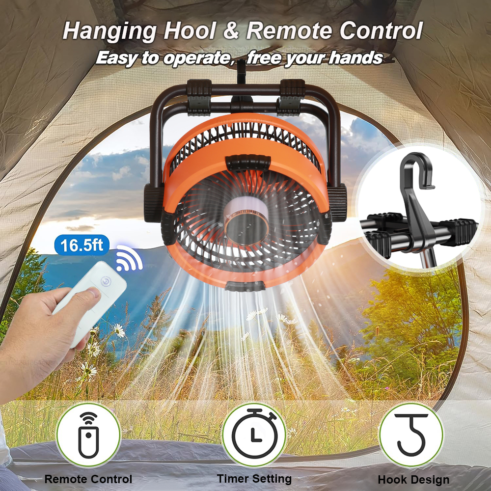 Ceiling Fan Portable Electric  - Outdoor Camping Fans recensione e prezzo