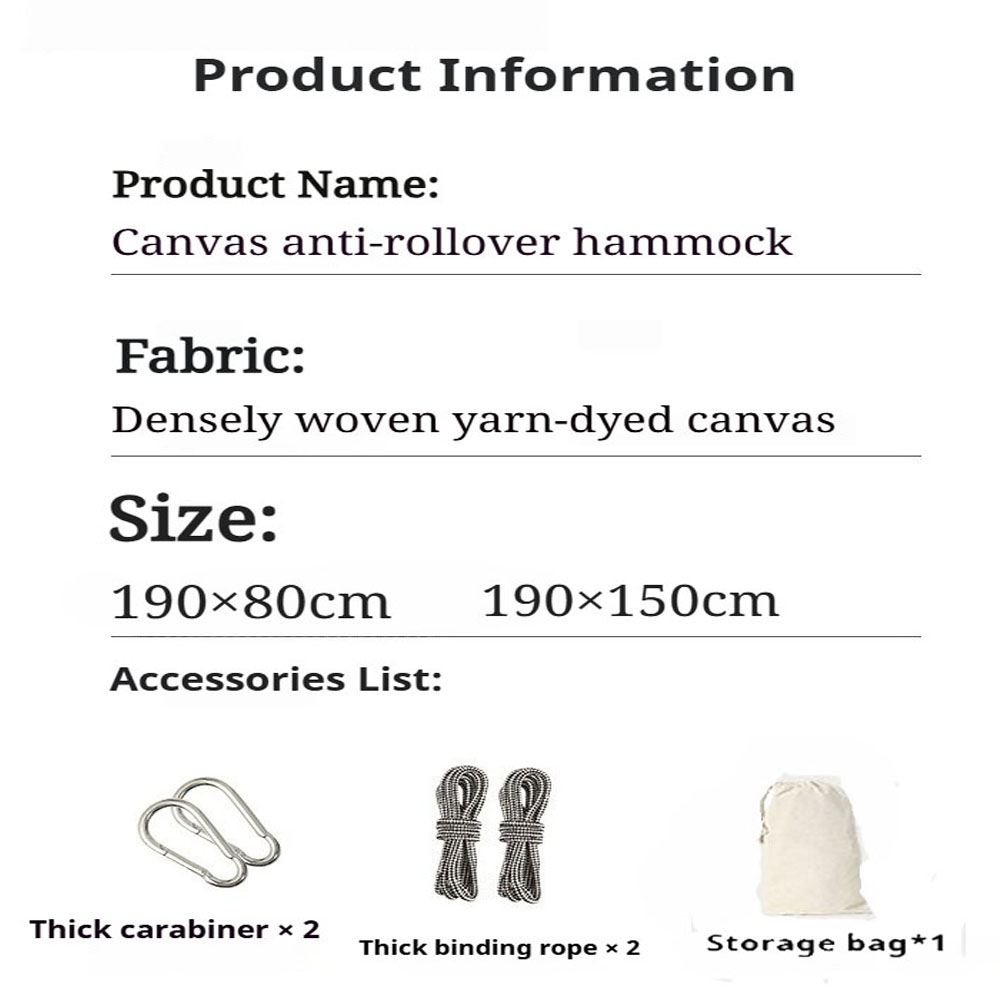 Hammock outdoor swing, anti -  - Camping Outdoor Or Indoor recensione e prezzo