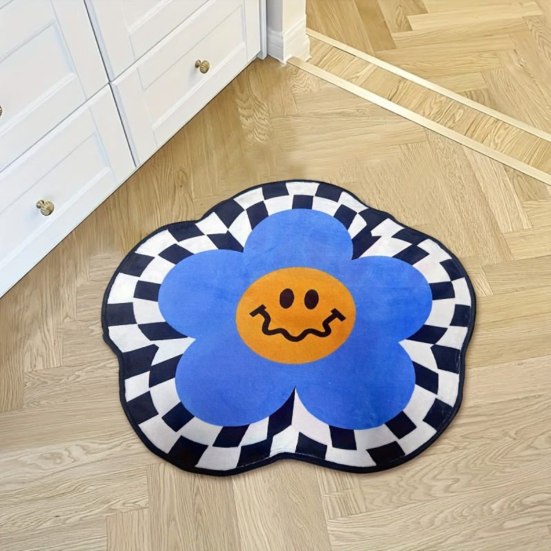 VIKAMA Blue Smiley Face Flower - Camping Outdoor Or Indoor recensione e prezzo