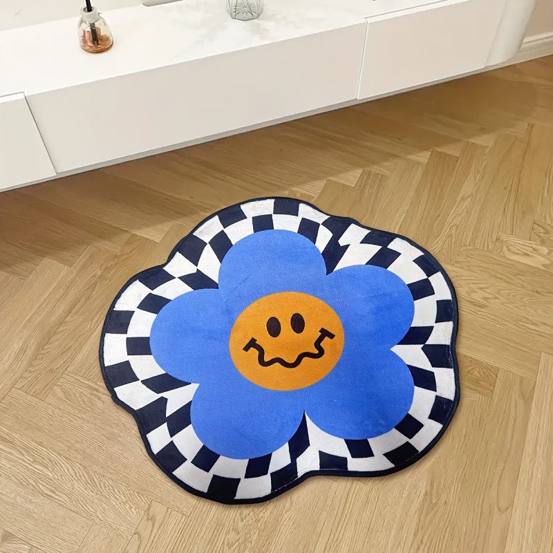 VIKAMA Blue Smiley Face Flower - Camping Outdoor Or Indoor recensione e prezzo
