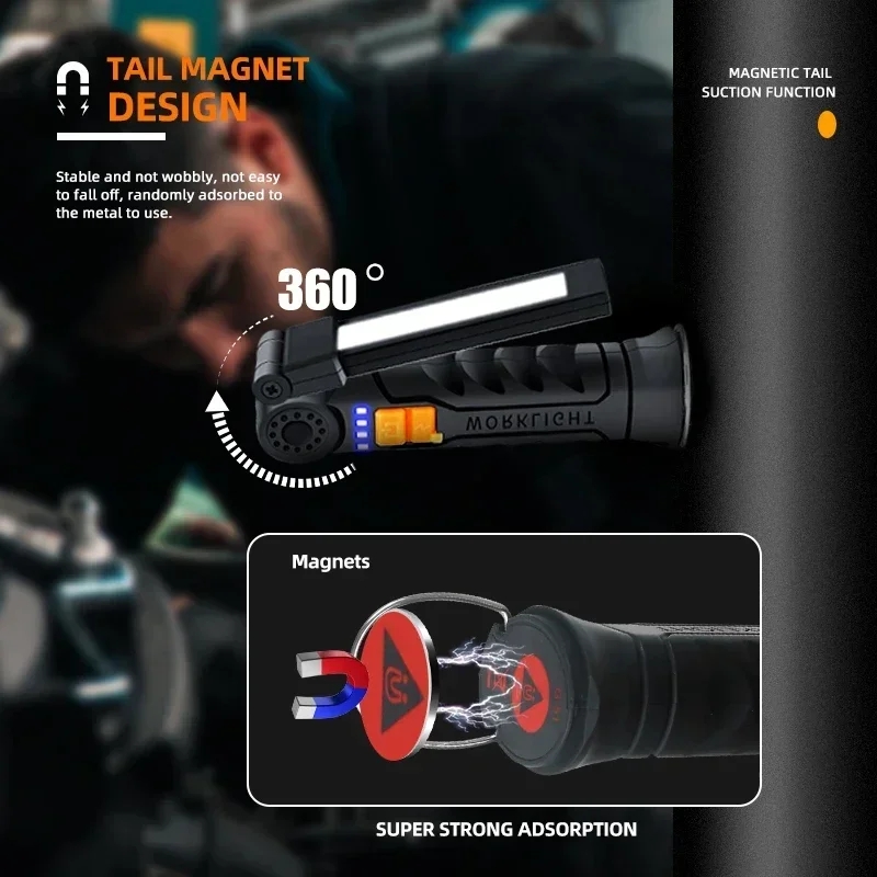 Portable COB LED Flashlight US - Camping Lantern recensione e prezzo