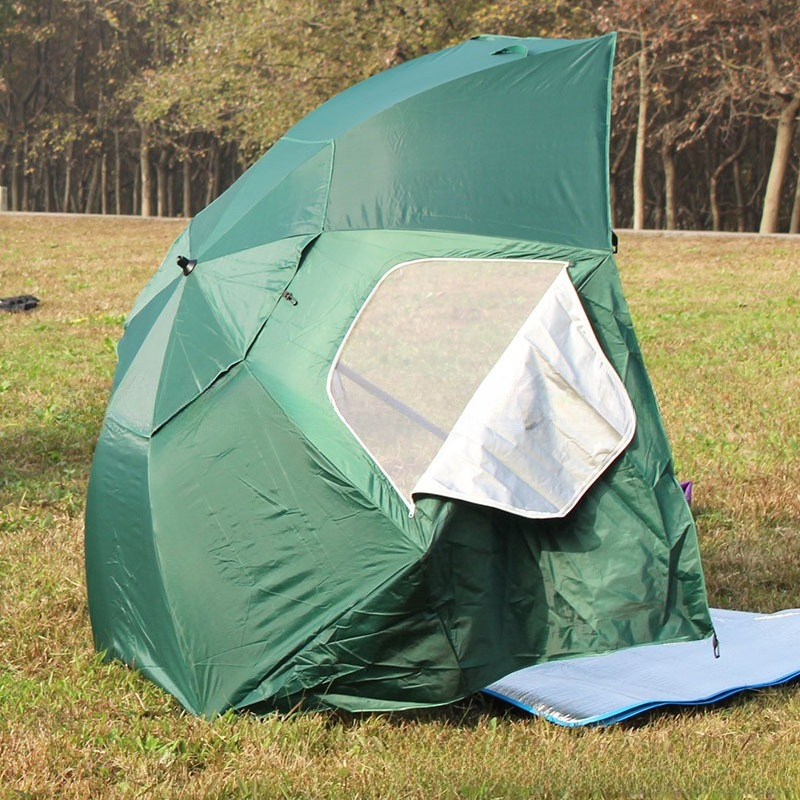 Outdoor Beach Sun Umbrella wit - Outdoor Camping Umbrella recensione e prezzo