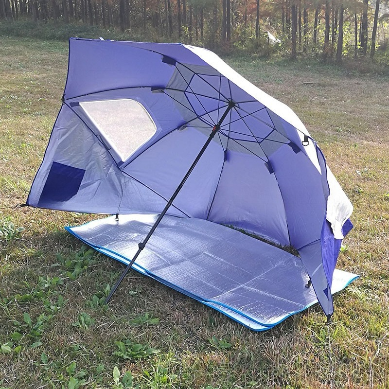 Outdoor Beach Sun Umbrella wit - Outdoor Camping Umbrella recensione e prezzo