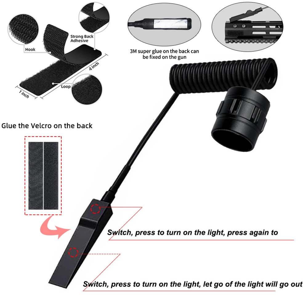 LED Tactical Hunting Flashligh - Outdoor Camping Glamping Share recensione e prezzo