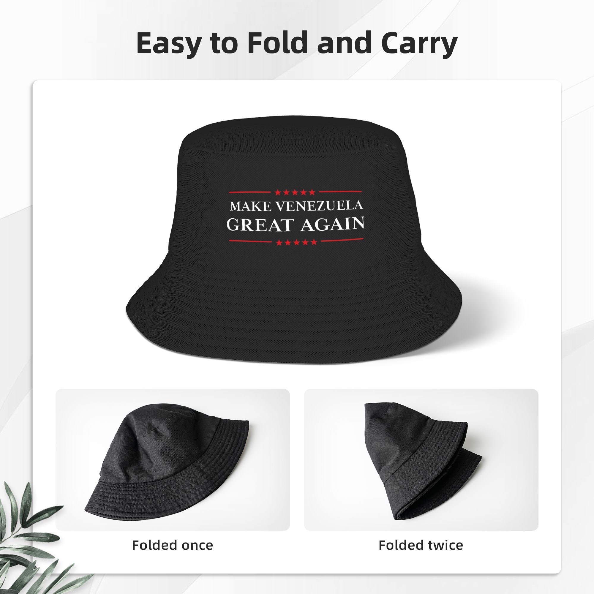 Unisex Bucket Hats Make Venezu - Outdoor Camping Ideas For Adults recensione e prezzo