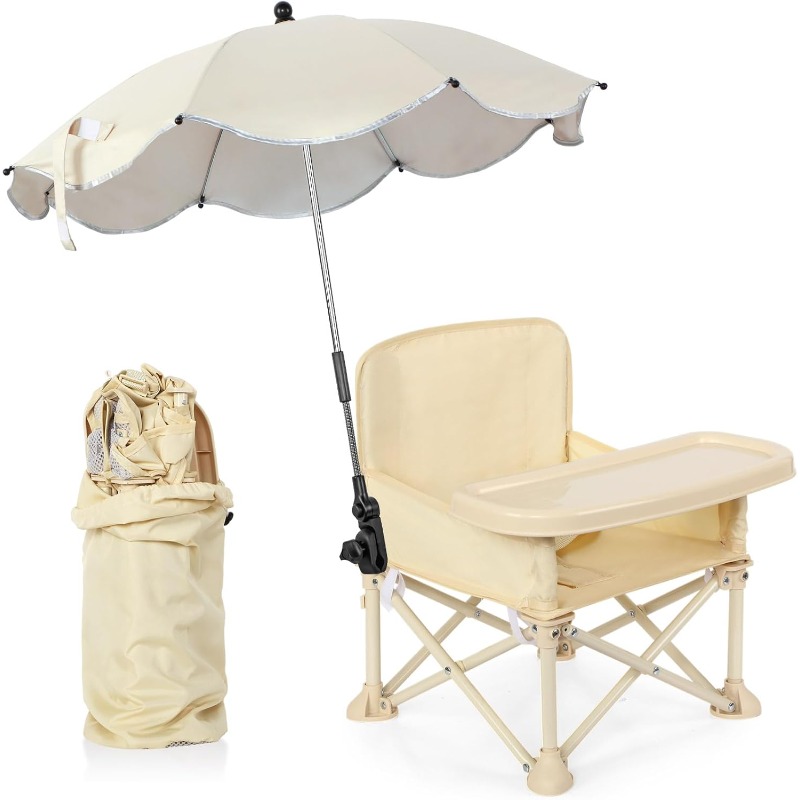 Baby Outdoor Beach Chair with  - Outdoor Camping Umbrella recensione e prezzo