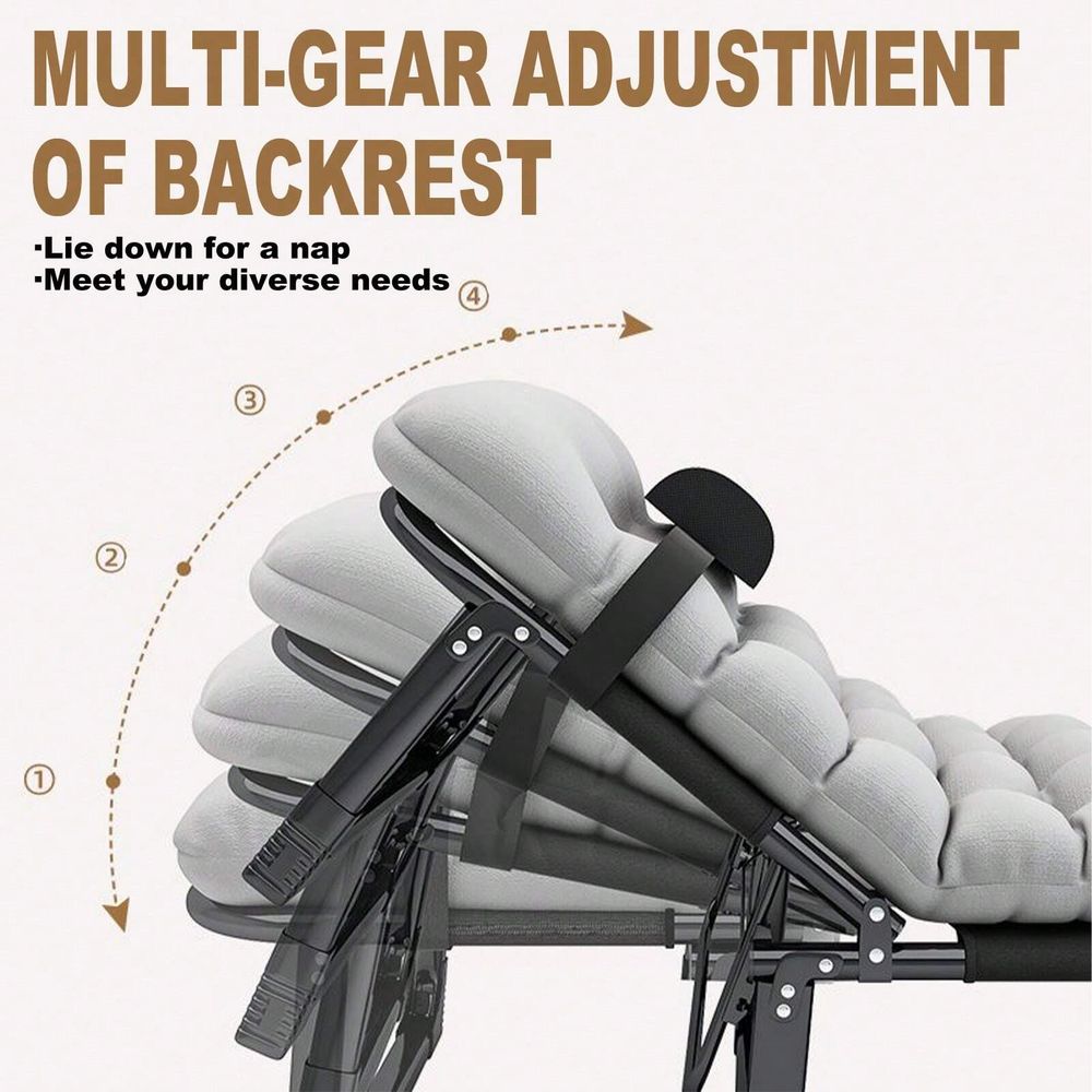 Cot, 4 Positions Adjustable Re - Outdoor Camping Recliner recensione e prezzo