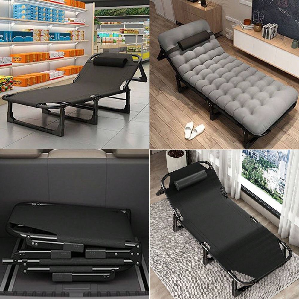 Cot, 4 Positions Adjustable Re - Outdoor Camping Recliner recensione e prezzo