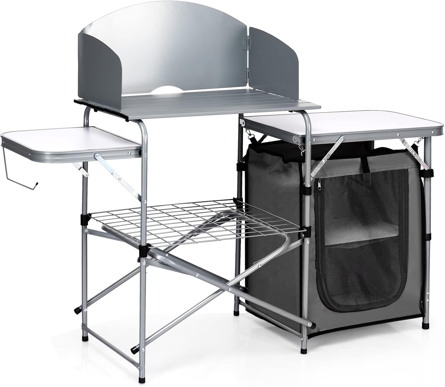 Folding Camping Kitchen Table  - Outdoor Camping Kitchen Setup recensione e prezzo