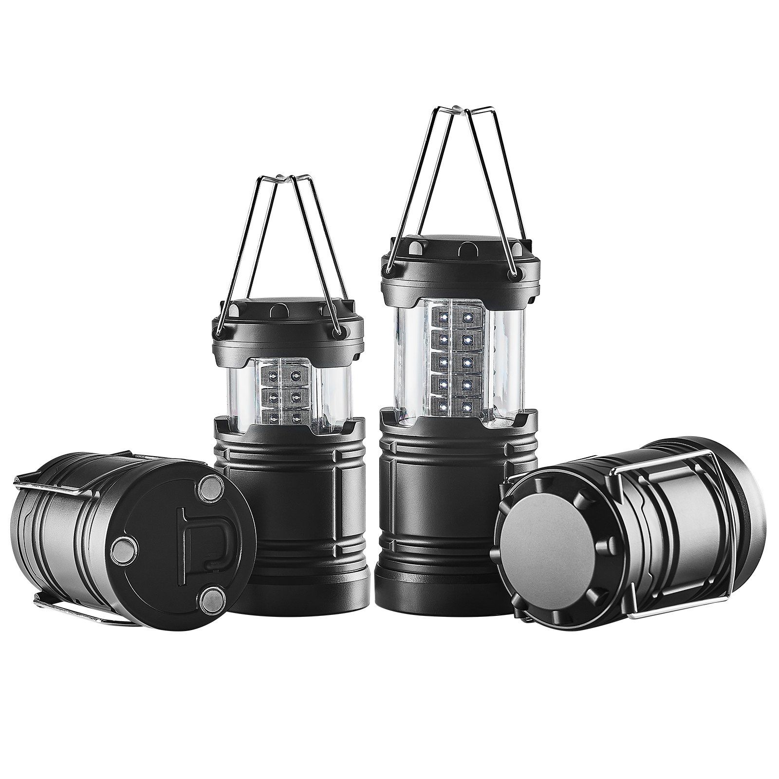 Set of 4 Collapsible LED Campi - Camping Lantern recensione e prezzo