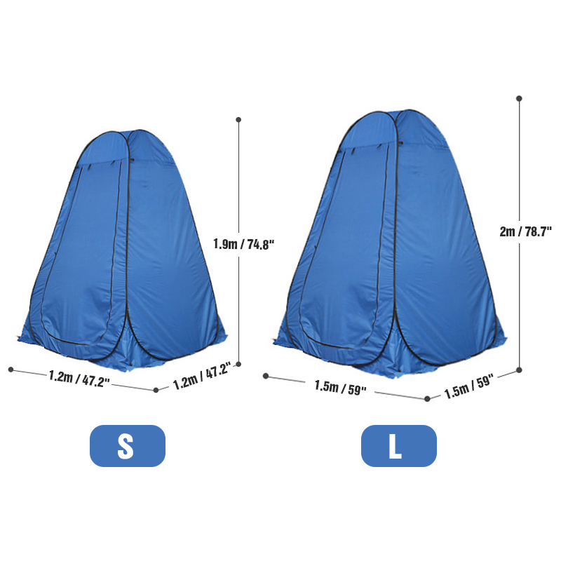 WESTTUNE Portable Pop-Up Campi - Outdoor Camping Toilet Tent recensione e prezzo