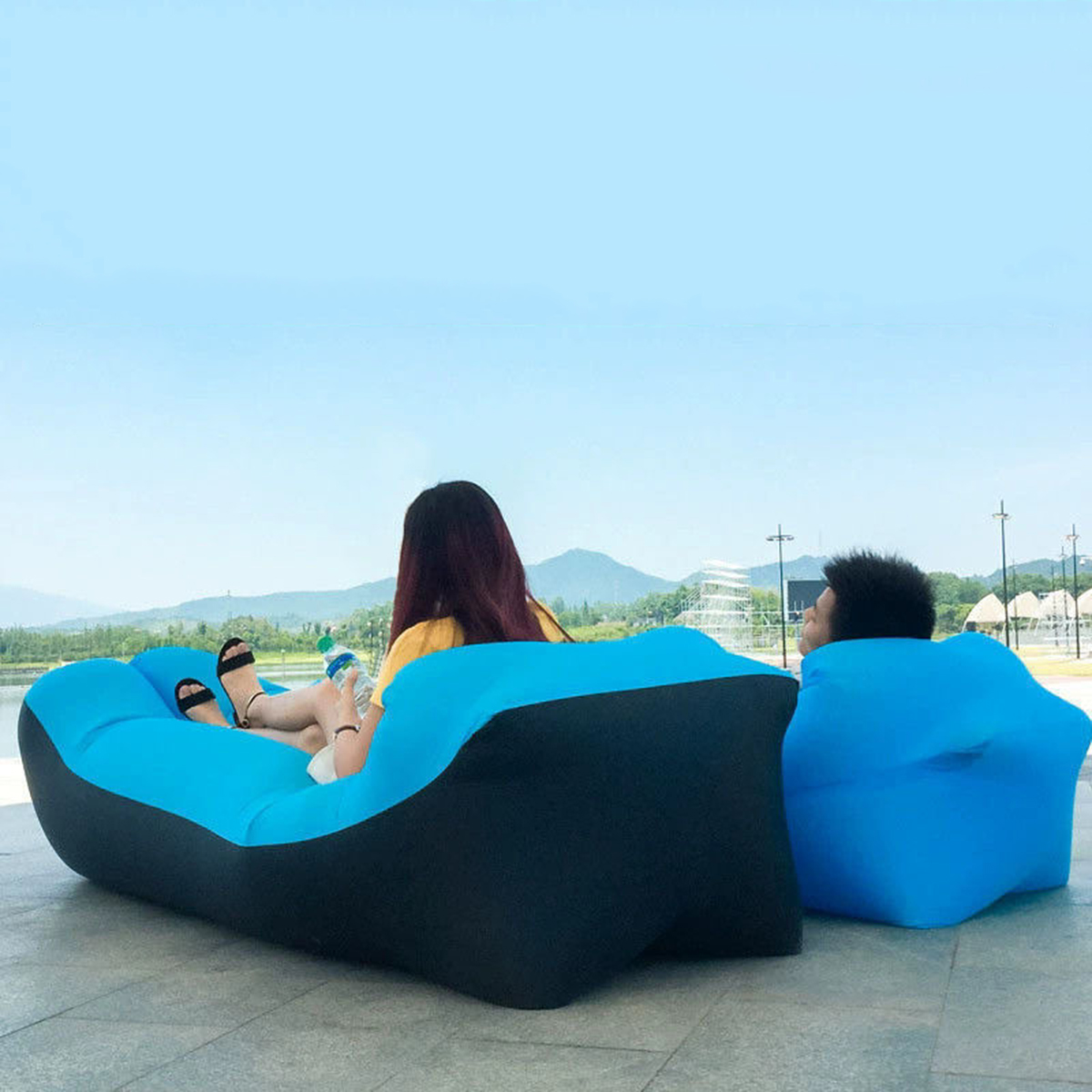 Portable Inflatable Bed, Outdo - Outdoor Camping Carpet recensione e prezzo