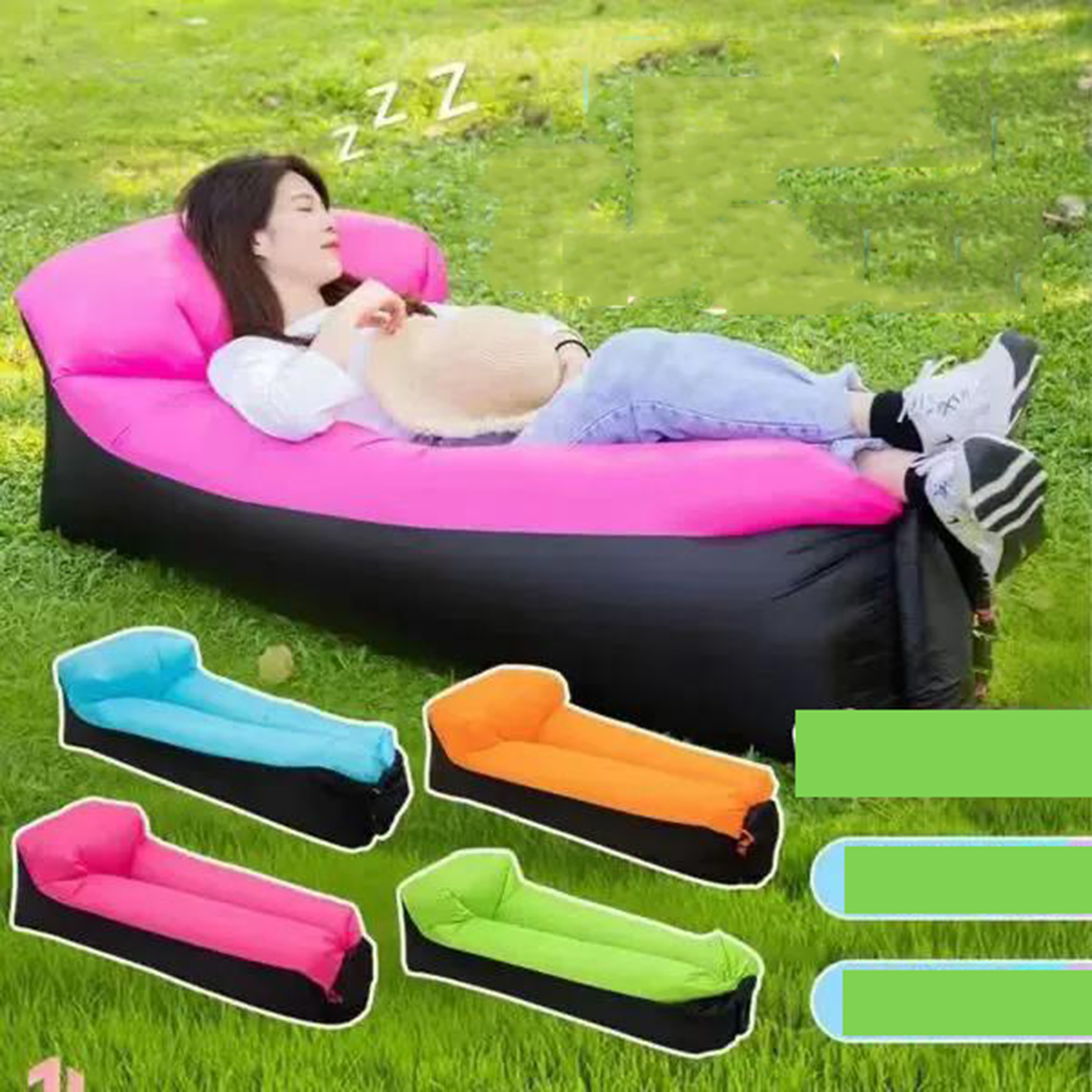 Portable Inflatable Bed, Outdo - Outdoor Camping Carpet recensione e prezzo