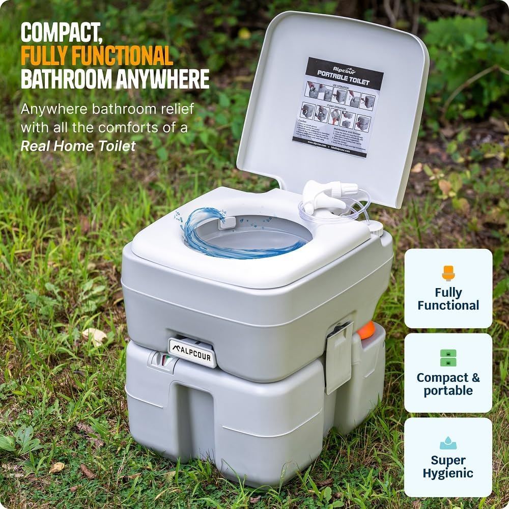 Portable Toilet – Compact Indo - Camping Outdoor Or Indoor recensione e prezzo