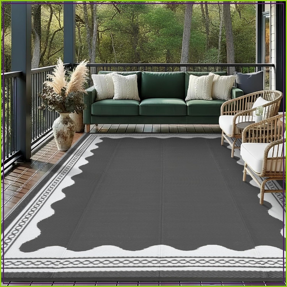 10x14 Outdoor Rug Reversible W - Outdoor Camping Carpet recensione e prezzo