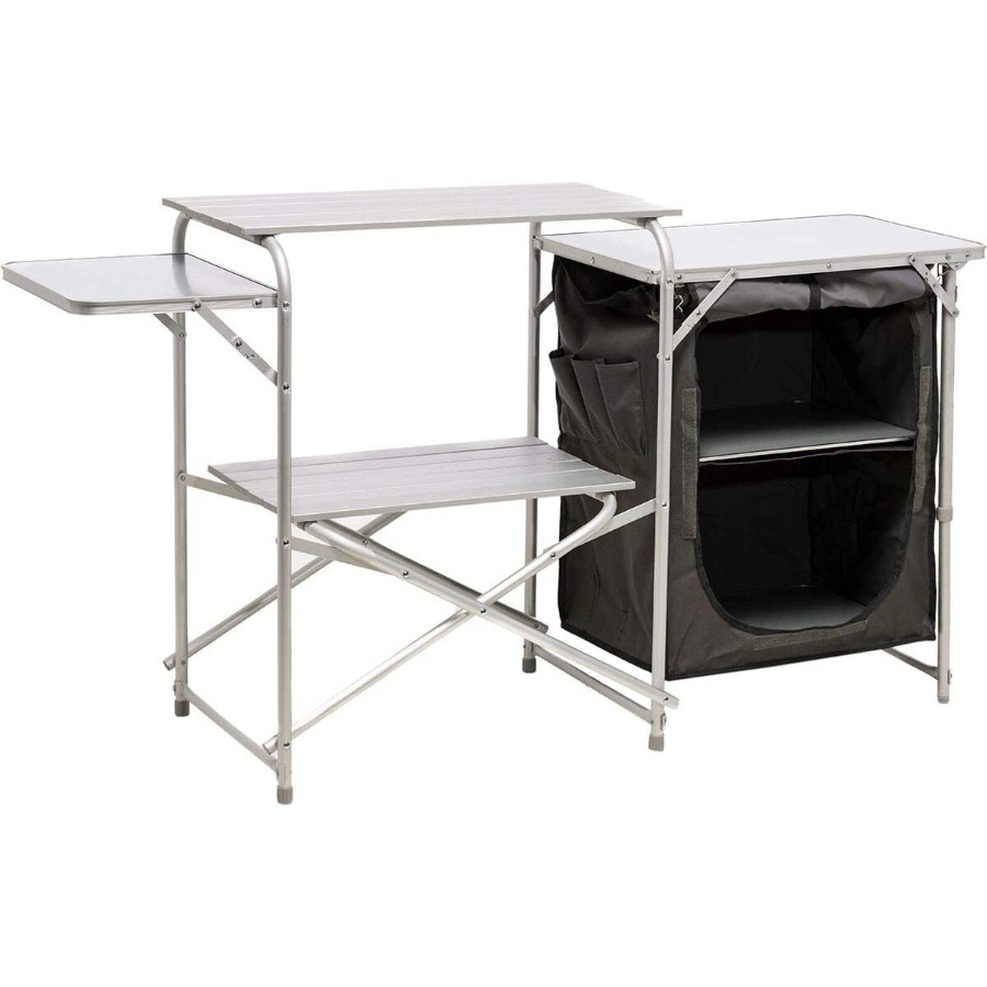 Deluxe Roll Top Kitchen Table  - Outdoor Camping Kitchen Setup recensione e prezzo
