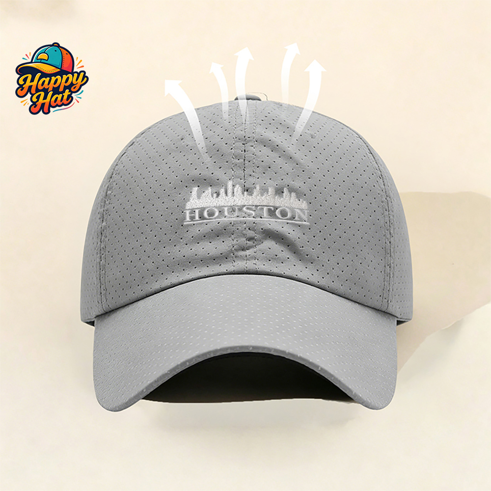 1PC Houston Skyline Embroidere - Outdoor Camping Ideas For Adults recensione e prezzo