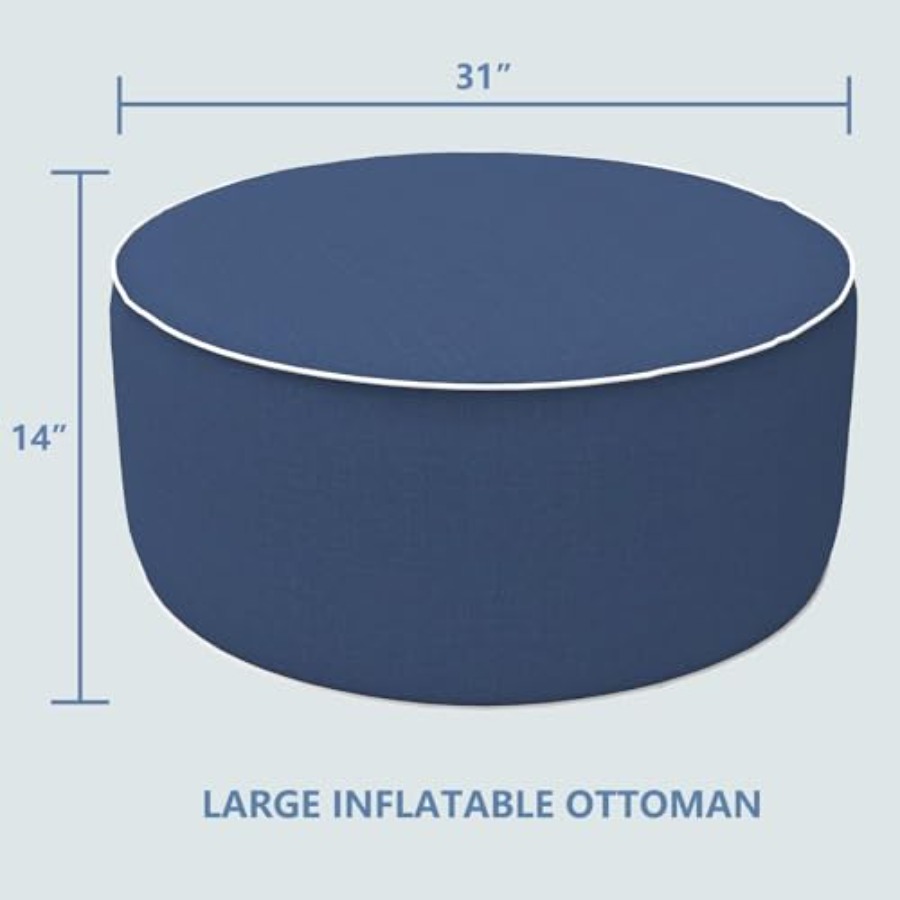 Inflatable Stool Ottoman Footr - Camping Outdoor Or Indoor recensione e prezzo