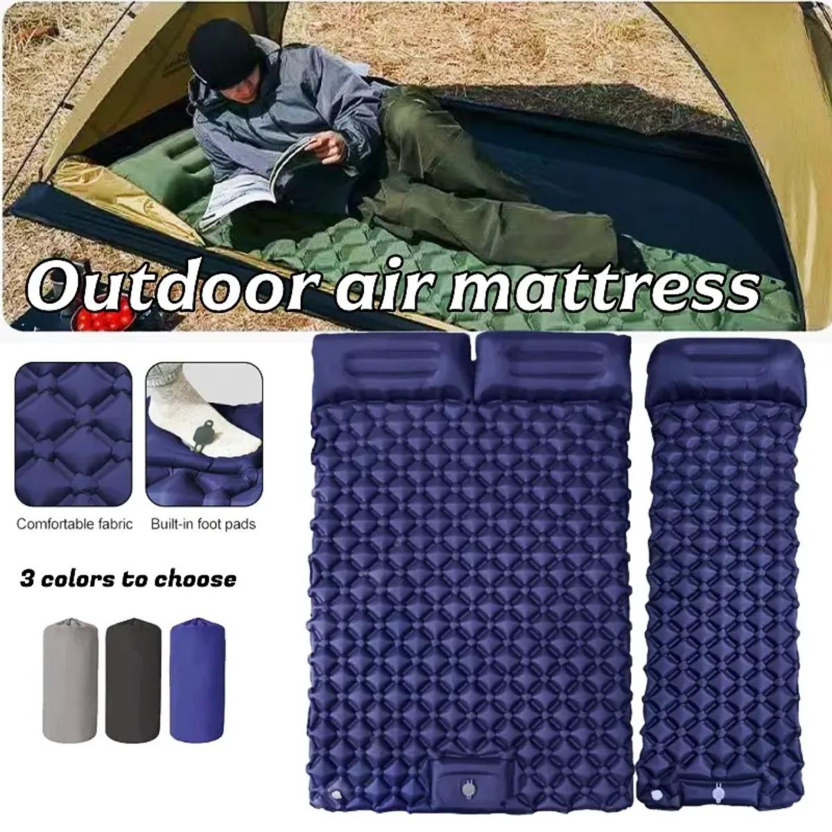 Single & Double Inflatable Air - Outdoor Camping Carpet recensione e prezzo