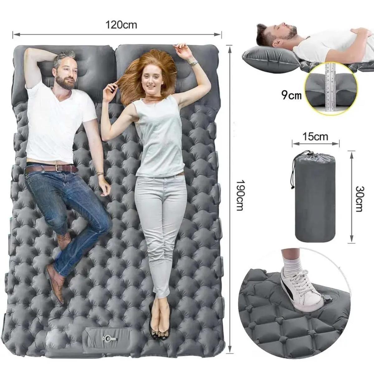 Single & Double Inflatable Air - Outdoor Camping Carpet recensione e prezzo