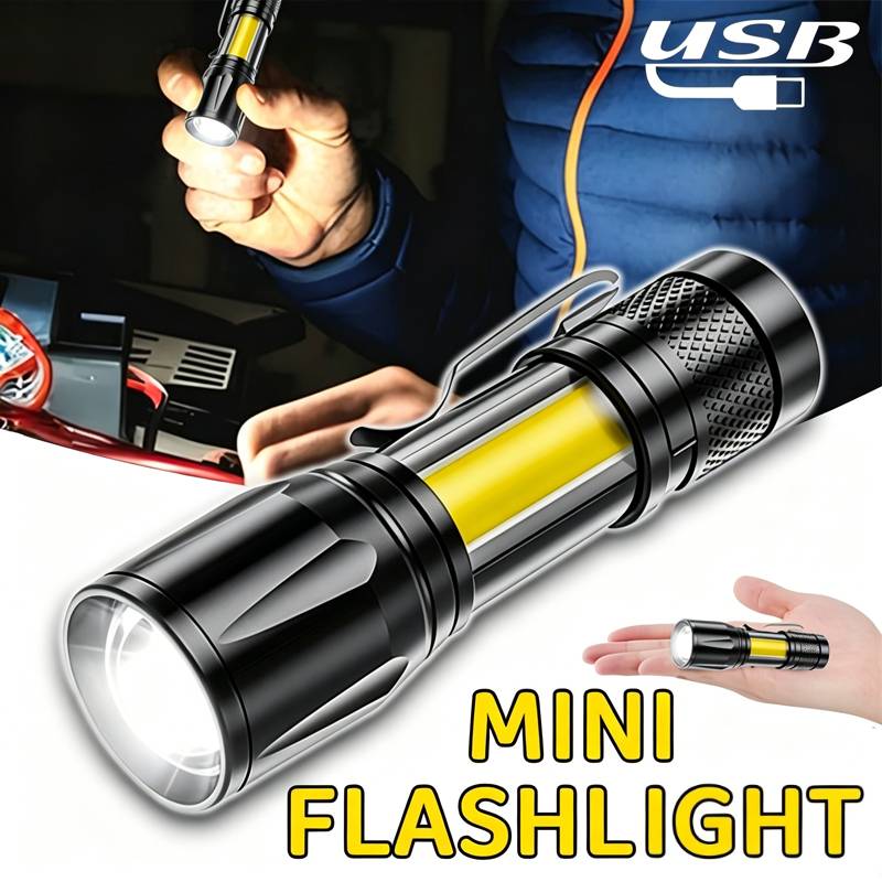 Mini LED Flashlight COB Floodl - Camping Lantern recensione e prezzo