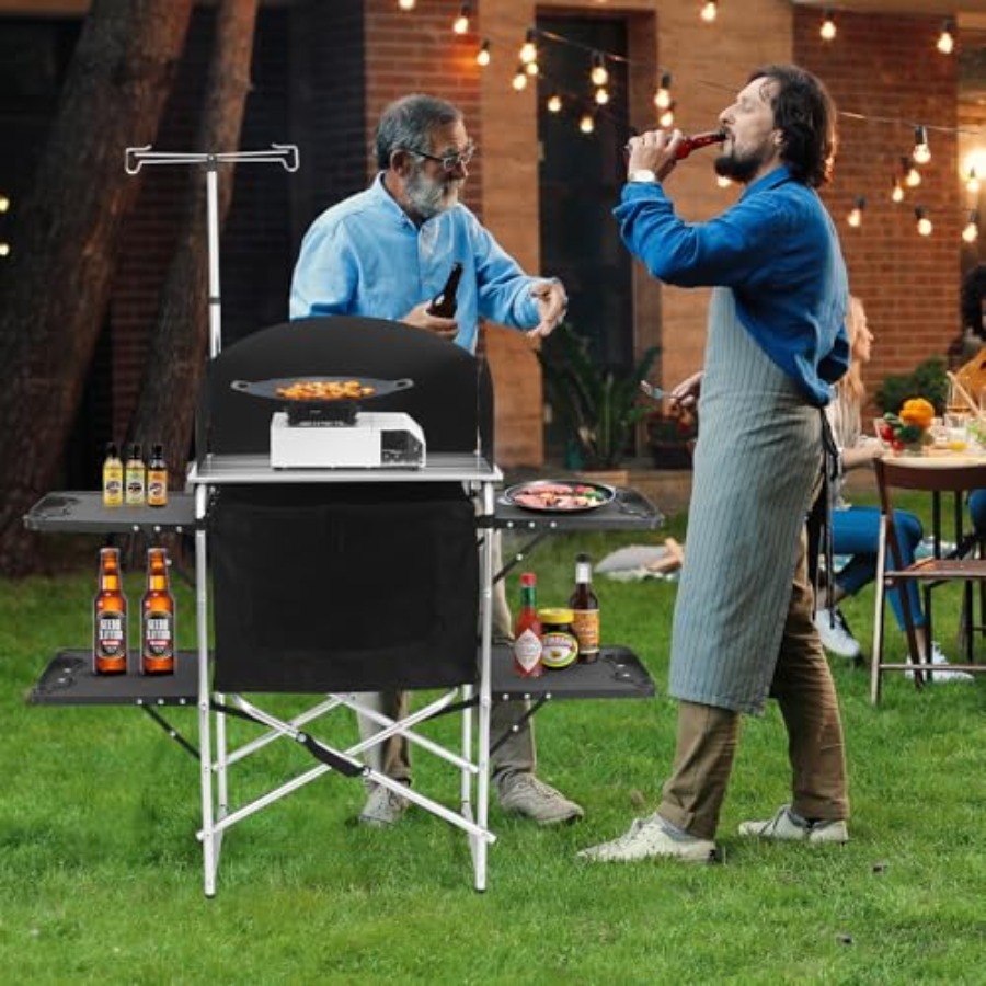Camping Kitchen Table for Outd - Outdoor Camping Kitchen Setup recensione e prezzo