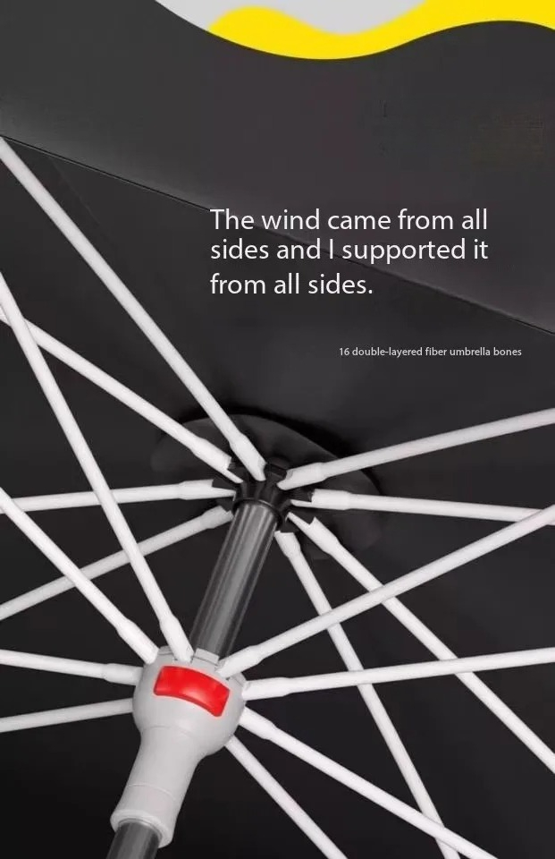 Portable Square Fishing Umbrel - Outdoor Camping Umbrella recensione e prezzo
