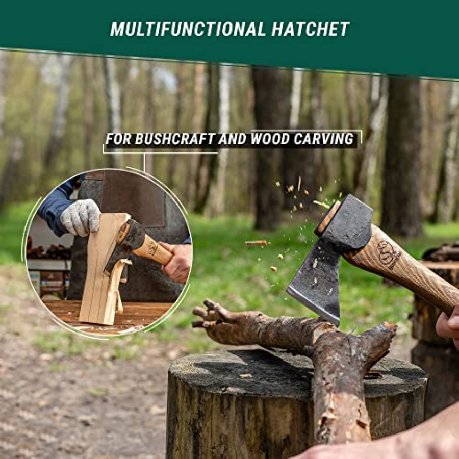 Wood Carving Axe Hatchet with  - Camp Axe Hatchet recensione e prezzo