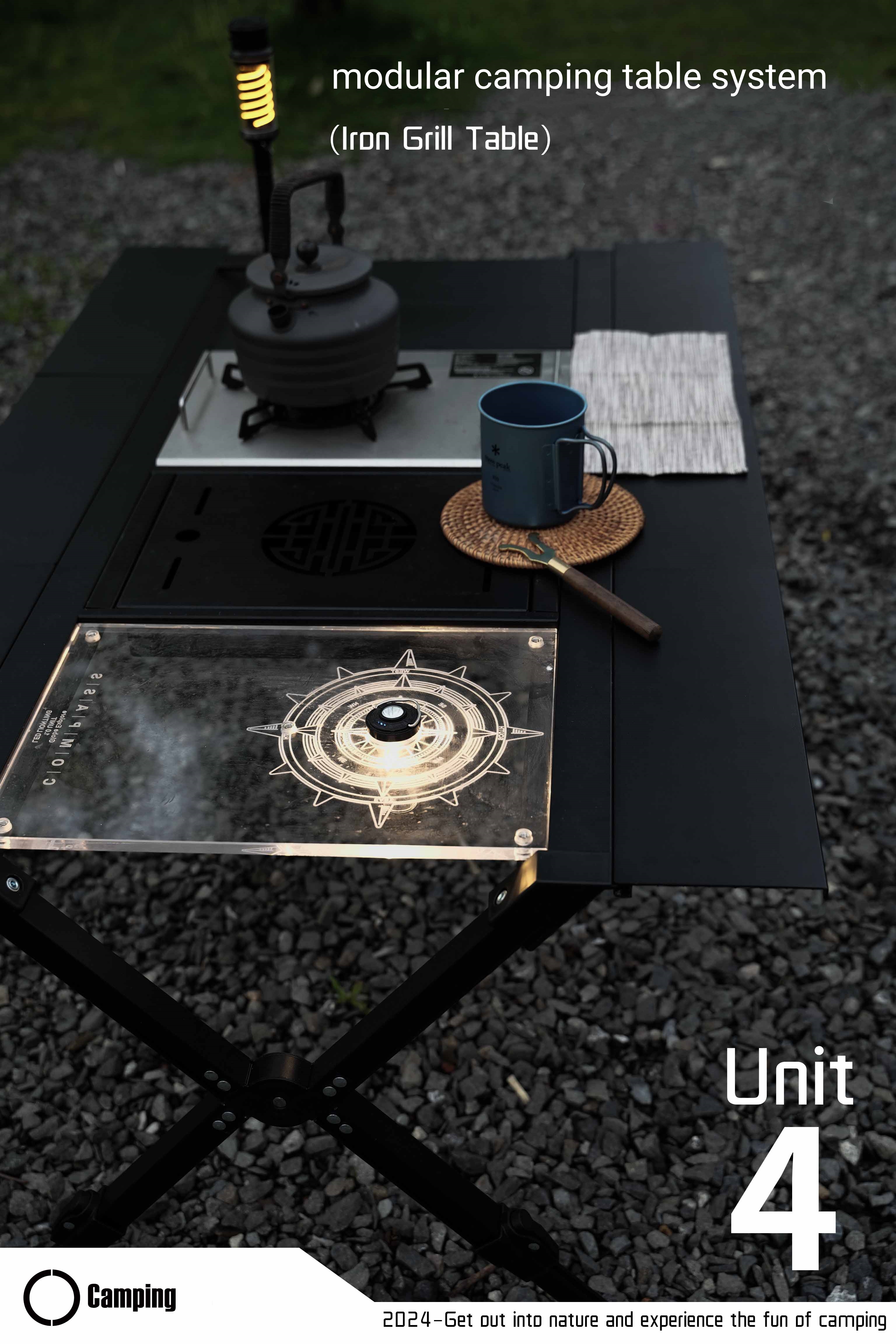 Modern Portable Aluminum Alloy - Outdoor Camping Kitchen Setup recensione e prezzo
