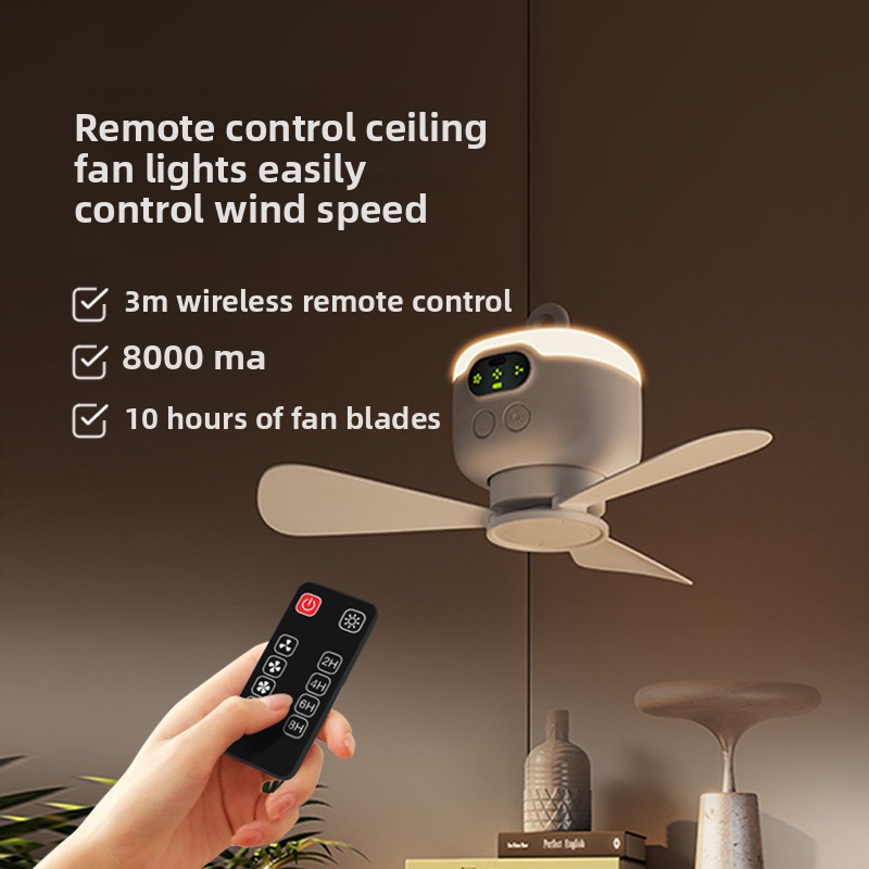 USB Rechargeable Wireless Remo - Outdoor Camping Fans recensione e prezzo