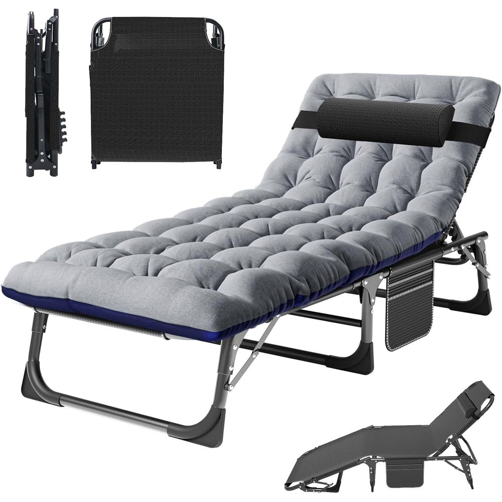 Folding Bed with Mattr, Portab - Camping Outdoor Or Indoor recensione e prezzo