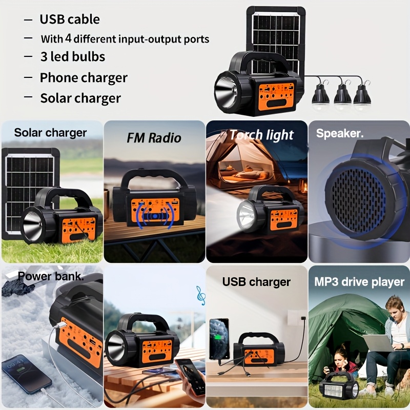Solar Rechargeable Camping Lig - Camping Lantern recensione e prezzo