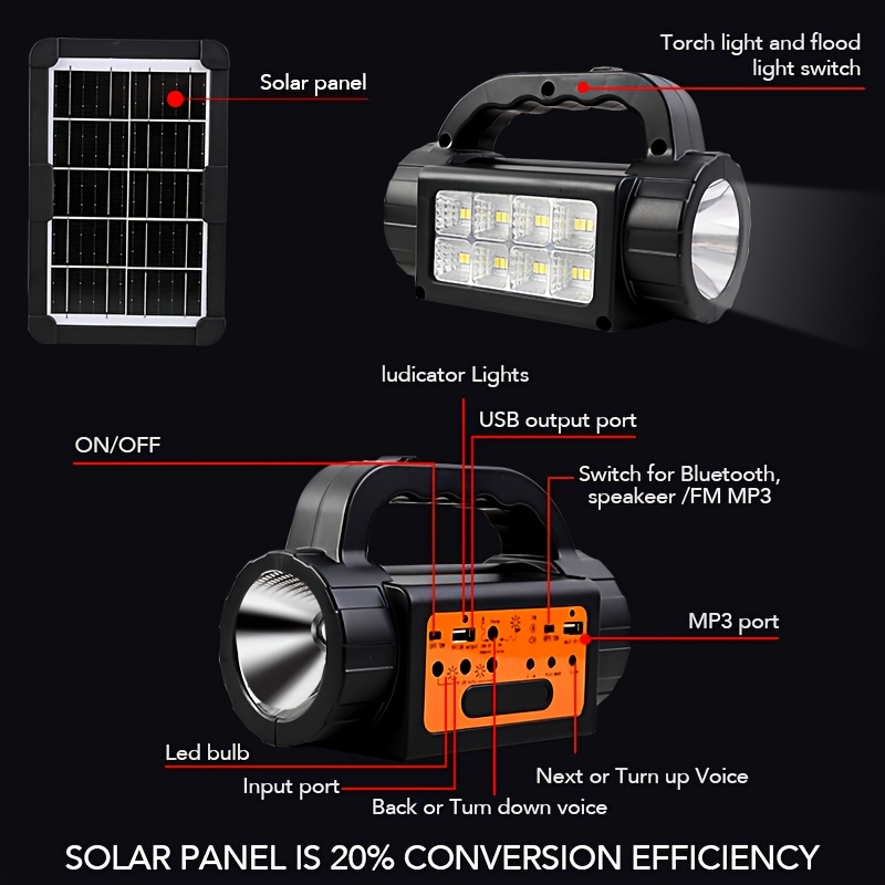 Solar Rechargeable Camping Lig - Camping Lantern recensione e prezzo